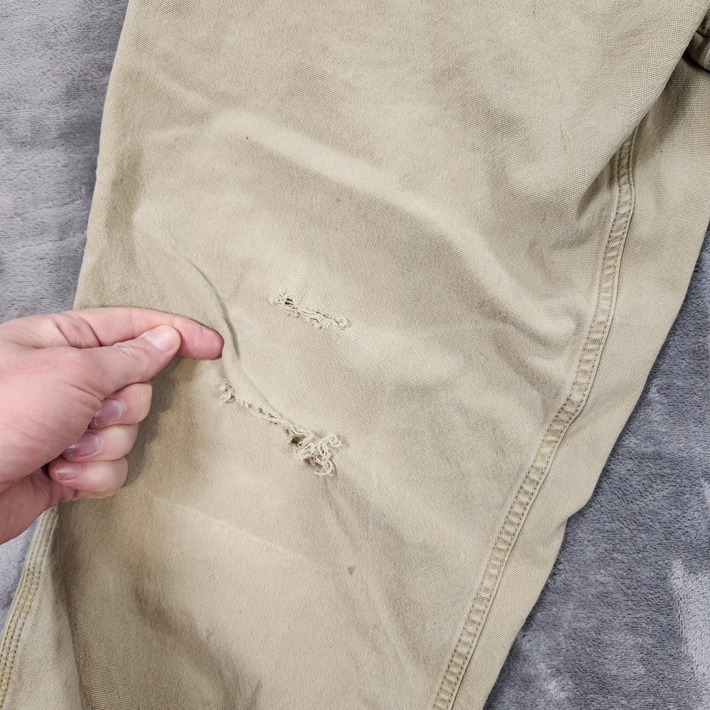 Carhartt Pants Mens 40x34 Beige Relaxed Straight Rigby Dungaree 102291 253 - Picture 5 of 14